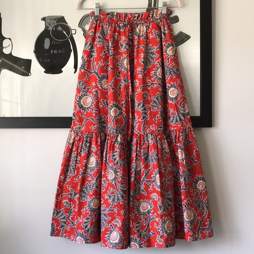A.L.C. Francis cotton midi skirt 4